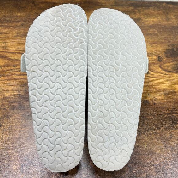 Birkenstock Papillio Womens Size 7 EU 38 Narrow Arizona Sandals Metallic Mineral - Picture 4 of 16